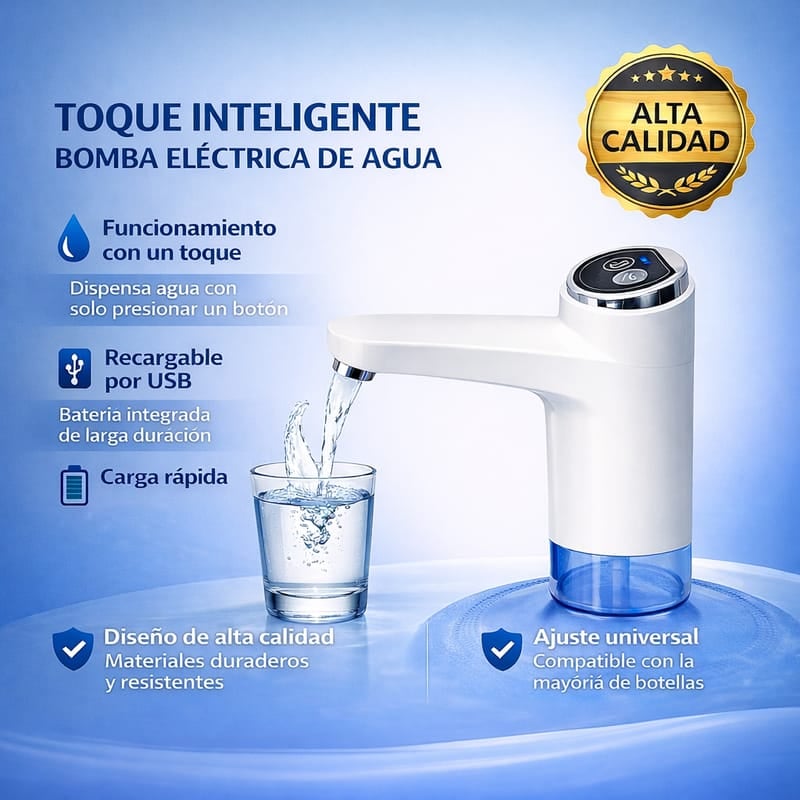 ULTIMAS UNIDADES - DISPENSADOR DE AGUA RECARGABLE + ENVÍO GRATIS 🎁