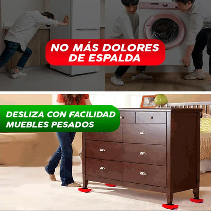 Kit Elevador de Muebles 5en1 🎁