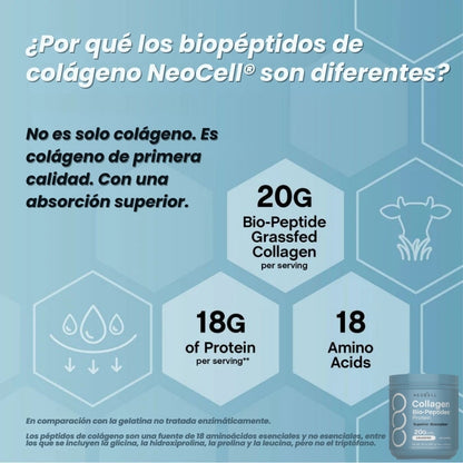 🌿💅🏻Neocell - Biopéptidos de colágeno en polvo