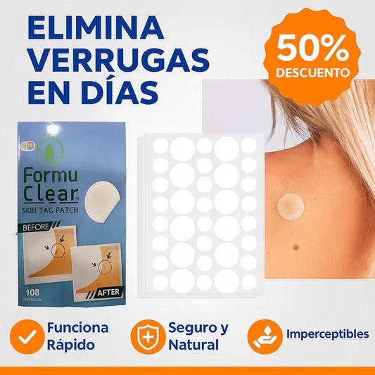 ULTIMAS UNIDADES - PARCHES ELIMINADORES DE VERRUGAS + ENVÍO GRATIS 🎁