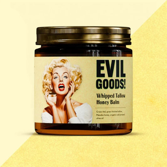 EVIL GOODS - Bálsamo de miel y sebo de res Anti-Envejecimiento (100% Original)