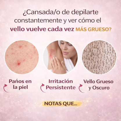 Cyperus Rotundus 🦵🏼Piel más suave y menos preocupación por el vello