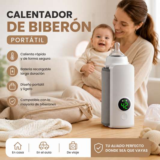 Calentador de Biberón Portátil + envio gratis