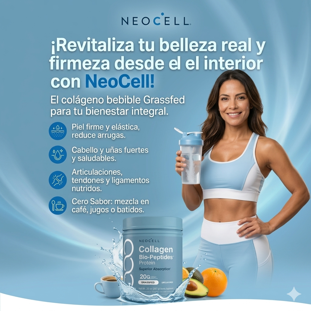 🌿💅🏻Neocell - Biopéptidos de colágeno en polvo