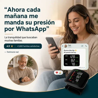 Pulsómetro Digital de Muñeca Automático | Presión y Pulso