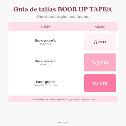 BOOB UP TAPE ®️ - Cinta Levanta Busto