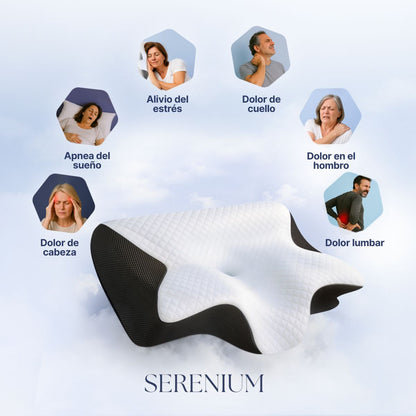 Almohada OrthoSleep Ergonomíca para Dormir + ENVIO GRATIS