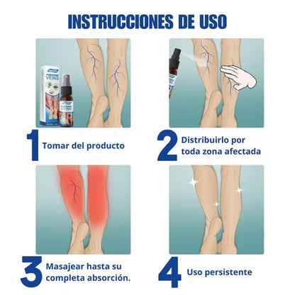 🩺 Varicose Veins™ Pro Tratamiento Intensivo Avanzado para Venas, Varices y Piernas Cansadas