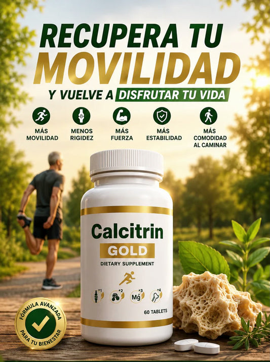 Calcitrin Gold - RECUPERA TU MOVILIDAD Y VUELVE A DISFRUTAR TU VIDA